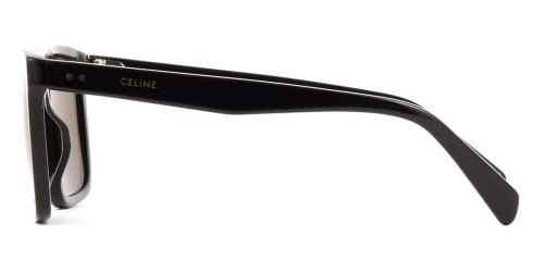 Celine CL40209I - 01E - 57 Sonnenbrillen Schwarz Flacher Oberteil