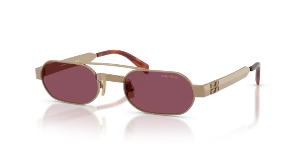 MIU MIU MU B52S - 7OE30Y - 52 Sonnenbrillen Bronze Oval