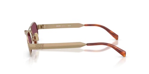 MIU MIU MU B52S - 7OE30Y - 52 Sonnenbrillen Bronze Oval