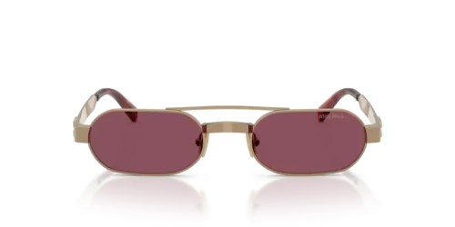 MIU MIU MU B52S - 7OE30Y - 52 Sonnenbrillen Bronze Oval