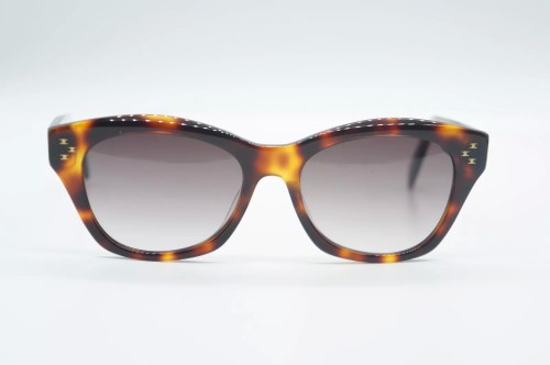 Celine CL40217U - 53K - 55 Sonnenbrillen Havanna Kissenform (Abgerundet)