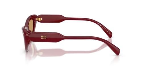 MIU MIU MU B11SU - 21I10Y - 55 Sonnenbrillen Opal Burgunderrot Cat Eye