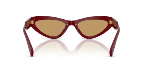 MIU MIU MU B11SU - 21I10Y - 55 Sonnenbrillen Opal Burgunderrot Cat Eye
