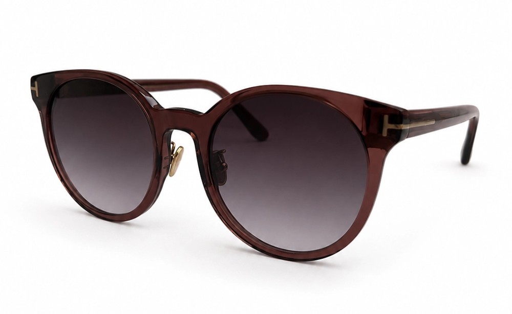 Tom Ford FT1134-K ECO - 45B - 55 Sonnenbrillen Braun Abgerundet