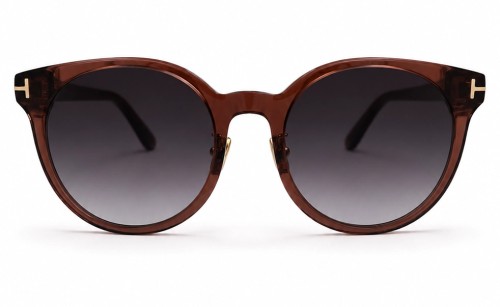 Tom Ford FT1134-K ECO - 45B - 55 Sonnenbrillen Braun Abgerundet