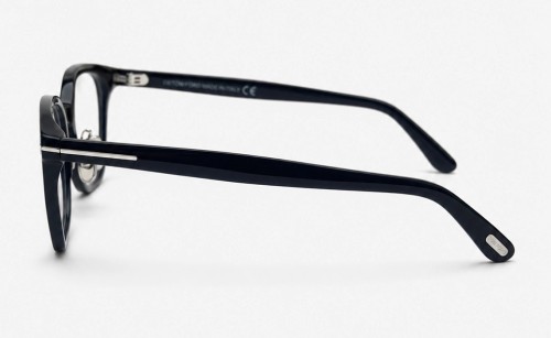 Tom Ford TF6103-D-B ECO - 001 - 53 - MIT BLAU-VIOLETTEM LICHTFILTER-GLÄSERN Brillenfassungen Schwarz Eckig