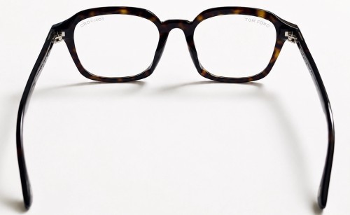 Tom Ford TF6148-D-B - 052 - 53 - MIT BLAU-VIOLETTEM LICHTFILTER-GLÄSERN Brillenfassungen Eckig