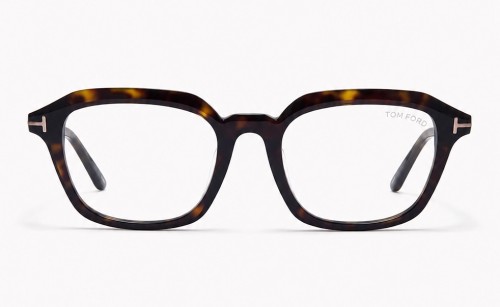 Tom Ford TF6148-D-B - 052 - 53 - MIT BLAU-VIOLETTEM LICHTFILTER-GLÄSERN Brillenfassungen Eckig