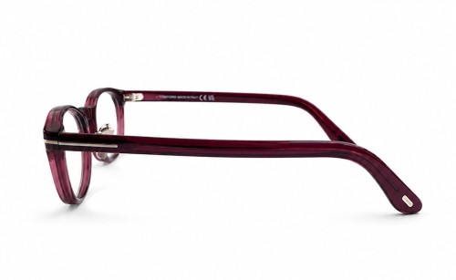 Tom Ford TF6075-D-B ECO - 069 - 50 - MIT BLAU-VIOLETTEM LICHTFILTER-GLÄSERN Brillenfassungen Oval