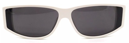Celine CL40227U - 25A - 63 Sonnenbrillen Weiß Eckig
