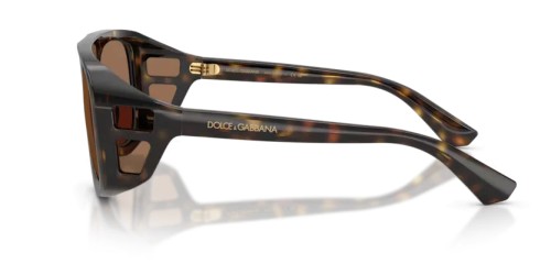 DOLCE & GABBANA DG6208 - 502/73 - 55 Sonnenbrillen Havanna Pilot (Aviator)
