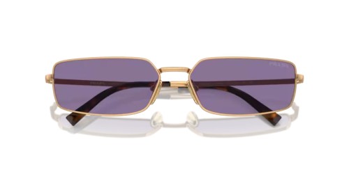 PRADA PR A60S - 7OE01O - 59 Sonnenbrillen Bronze Rechteck