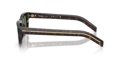 PRADA PR B11S - 17N20G - 57 - MIT POLARISIERTEN GLÄSERN Sonnenbrillen Rechteck