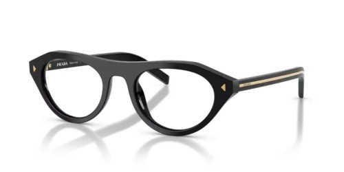 PRADA PR B15S - 16K60K - 51 - MIT BLAU-VIOLETTEM LICHTFILTER-GLÄSERN Sonnenbrillen Schwarz