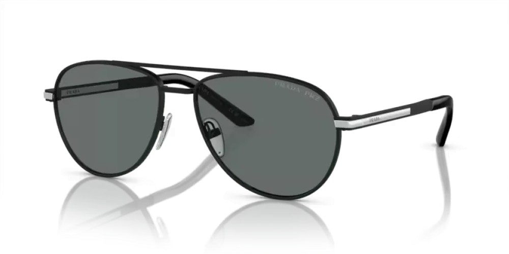 PRADA PR A54S - 1BO5Z1 - 60 - MIT POLARISIERTEN GLÄSERN Sonnenbrillen Pilot (Aviator)