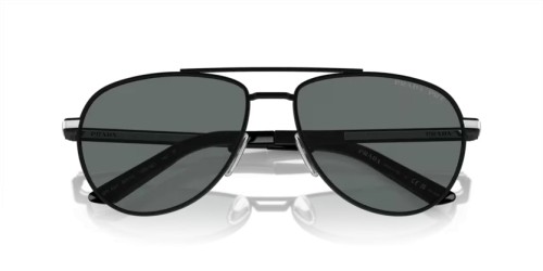 PRADA PR A54S - 1BO5Z1 - 60 - MIT POLARISIERTEN GLÄSERN Sonnenbrillen Pilot (Aviator)