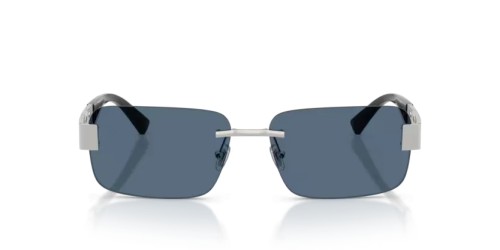 VERSACE VE2298 - 100180 - 58 Sonnenbrillen Silber Rechteck