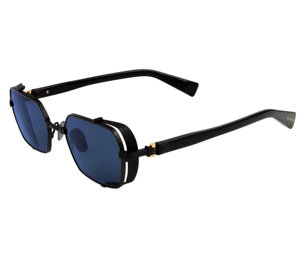 Balmain BPS-117 BRIGADE III - C - 52 Sonnenbrillen Schwarz Eckig