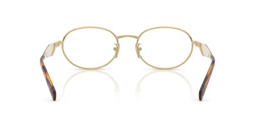 PRADA PR D53VD - 24J1O1 - 54 Brillenfassungen Gold Oval