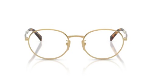 PRADA PR D53VD - 24J1O1 - 54 Brillenfassungen Gold Oval
