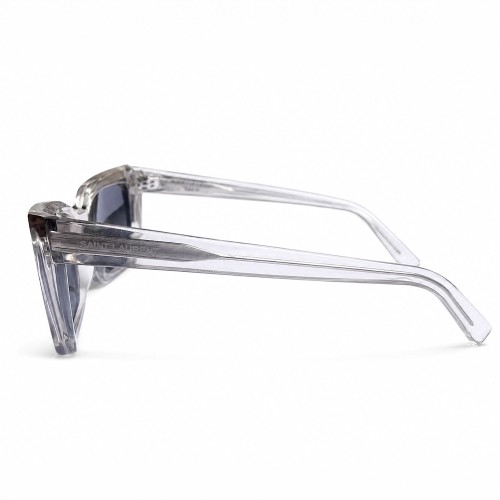 Saint Laurent SL554 - 004 - 54 Sonnenbrillen Transparent Eckig