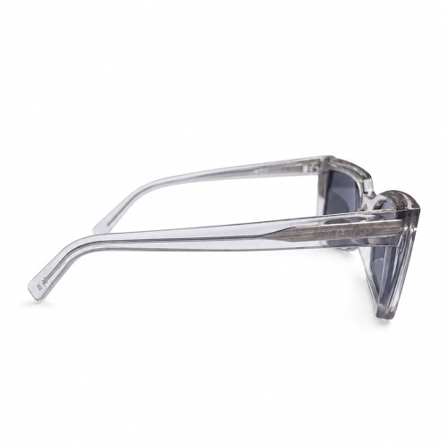 Saint Laurent SL554 - 004 - 54 Sonnenbrillen Transparent Eckig