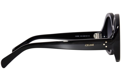 Celine CL40242I - 01B - 53 Sonnenbrillen Schwarz Rund