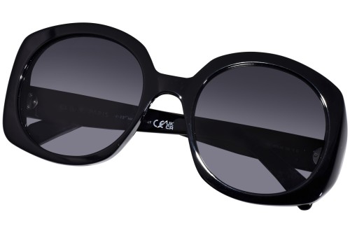 Celine CL40242I - 01B - 53 Sonnenbrillen Schwarz Rund