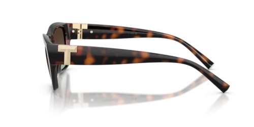 TIFFANY & CO. TF4255U - 80155D - 56 Sonnenbrillen Havanna Rechteck