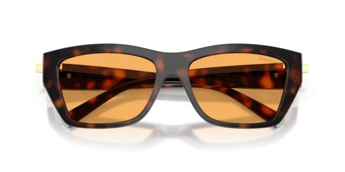 TIFFANY & CO. TF4255U - 845685 - 56 Sonnenbrillen Havanna Rechteck
