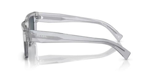 PRADA PR 19WS - U4309T - 52 Sonnenbrillen Kristall Grau Rechteck