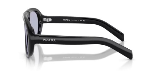 PRADA PR C05S - 16K30X - 57 Sonnenbrillen Schwarz Unregelmäßig