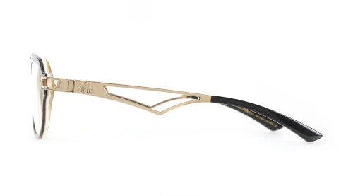 Maybach THE NOOK I - MG-HCT-Z26 - 55 Brillenfassungen Dunkle Havanna, Gold Pilot (Aviator)