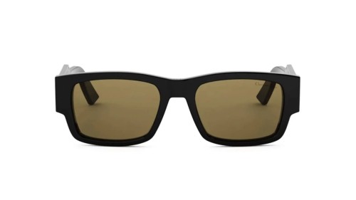 Dior CHRISTIAN DIOR LABEL S1I - 13H0 - 54 Sonnenbrillen Schwarz Rechteck