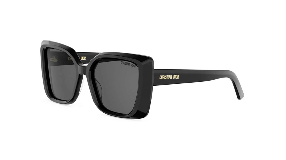 Dior DIORMIDNIGHT S5I - 10A0 - 55 Sonnenbrillen Schwarz Schmetterling