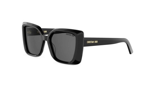 Dior DIORMIDNIGHT S5I - 10A0 - 55 Sonnenbrillen Schwarz Schmetterling