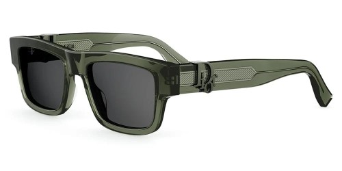 Dior DIOR OBLIQUE S3F - 55A0 - 55 Sonnenbrillen Grün Eckig