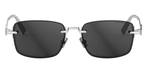 Dior CD DIAMOND S11F - F0A0 - 55 Sonnenbrillen Silber Eckig