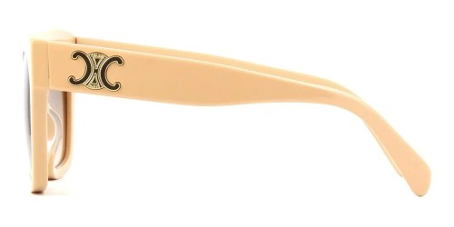 Celine CL40253I - 57F - 55 Sonnenbrillen Beige Eckig
