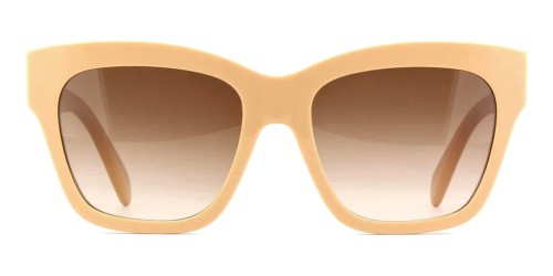 Celine CL40253I - 57F - 55 Sonnenbrillen Beige Eckig