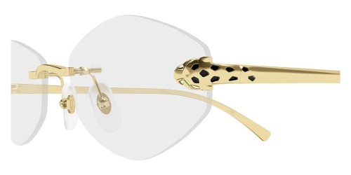 Cartier CT0637O - 001 - 56 Brillenfassungen Gold Geometrisch