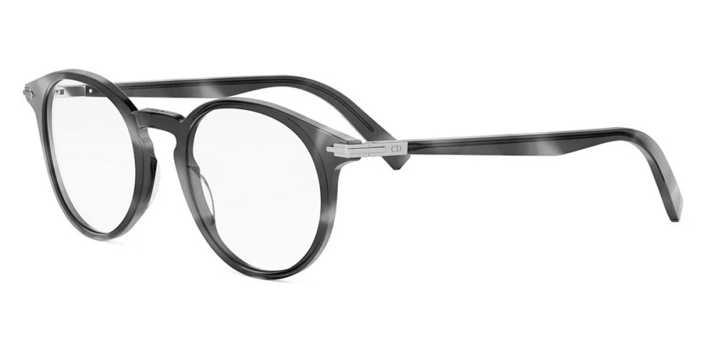 Dior DIORBLACKSUITO R6I - 2900 - 50 Brillenfassungen Grau Rund