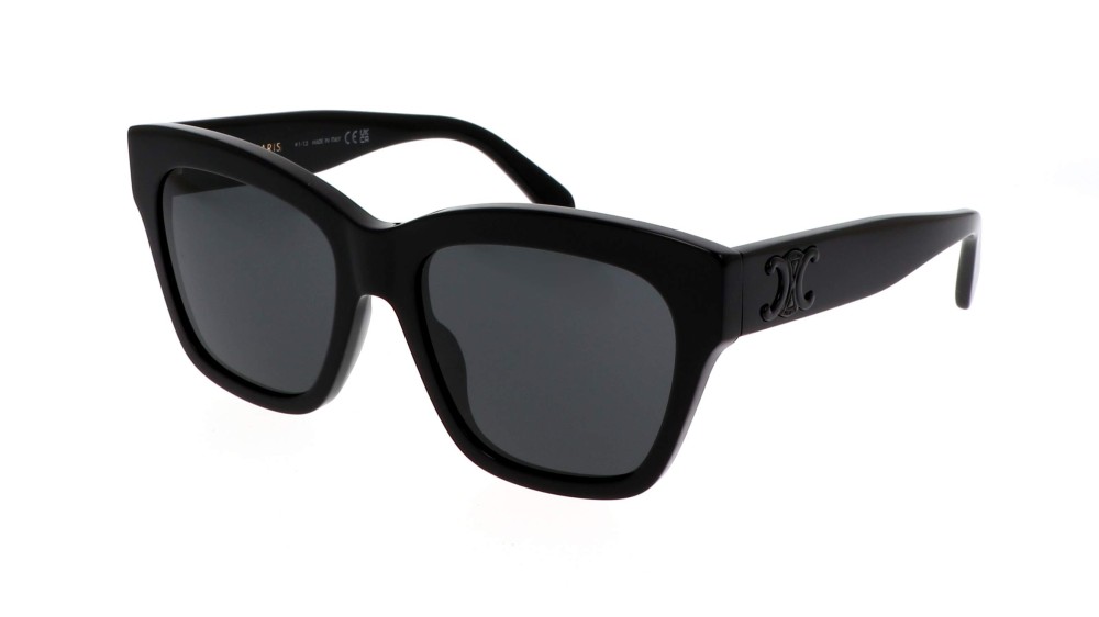 Celine CL40253I 01A - 01A - 55 Sonnenbrillen Schwarz Eckig