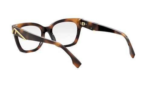 Fendi FE50073I - 053 - 52 Brillenfassungen Havanna Eckig