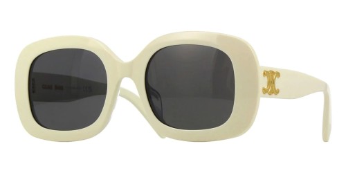 Celine CL40262U - 25A - 53 Sonnenbrillen Beige Eckig