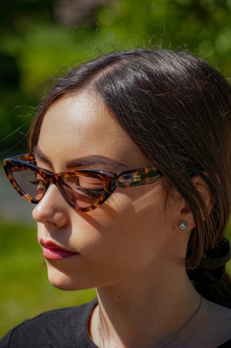 MIU MIU MU B11SU - 14L4I0 - 55 Sonnenbrillen Cat Eye