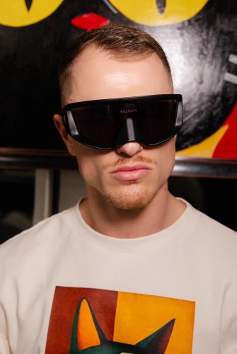 Balmain BPS157 ESPION - A Sonnenbrillen Schwarz Maske