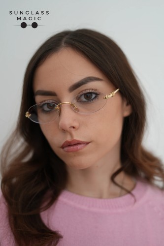 MIU MIU MU 53WV - ​5AK1O1 - ​53 Brillenfassungen Oval
