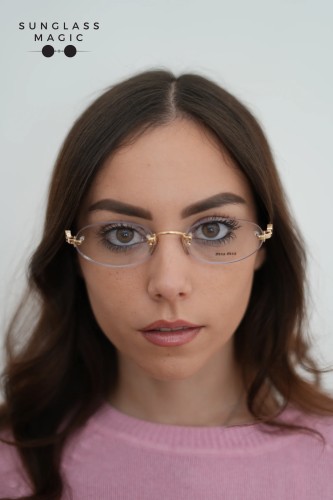 MIU MIU MU 53WV - ​ZVN1O1 - ​53 Brillenfassungen Oval