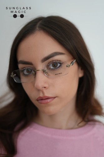 MIU MIU MU 50YV - 26C1O1 - 52 Brillenfassungen Rechteck